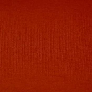 Swafing Vanessa Baumwoll Jersey Uni Terracotta 712